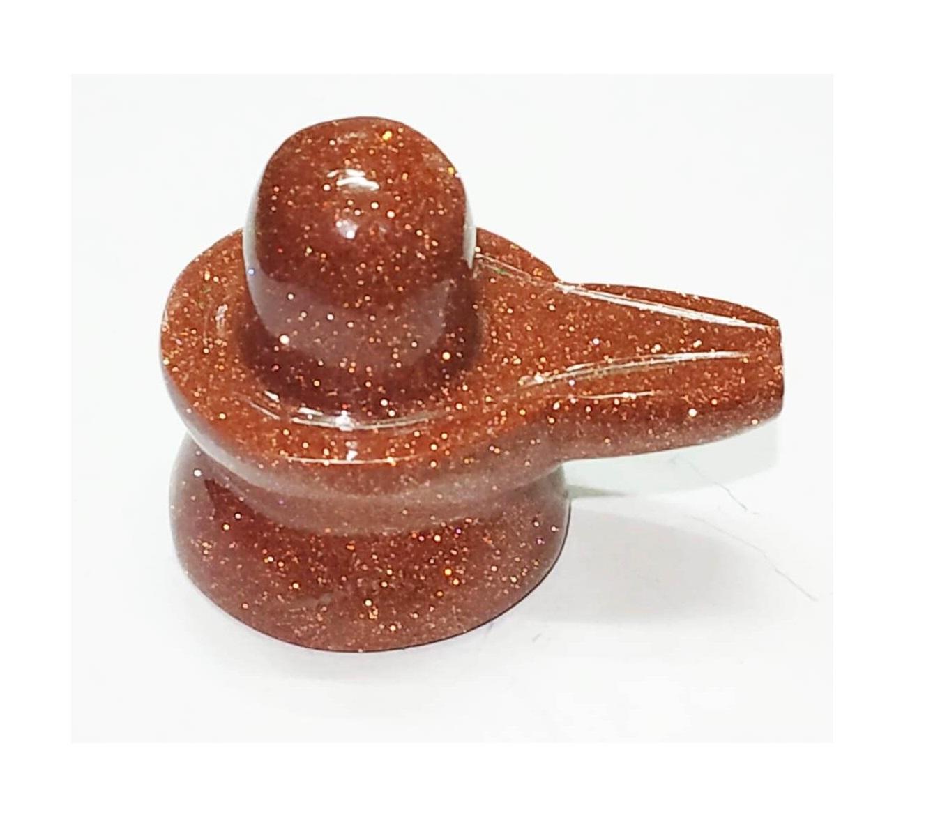 Шивлинг из Солнечного Камня, Golden Sunstone (Surya) Shivling, Kalyan Puja