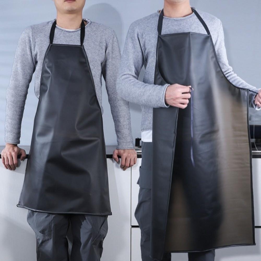 Labor Protection Waterproof Oil-proof Apron Waist Lengthened Kitchen Chef Apron  Car Wash