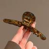 Women Acetate Leopard Hair Claw Hair Claws Chic Barrettes Crab Hairpins Styling Clips Girls Lady Headwear Hair Accessories