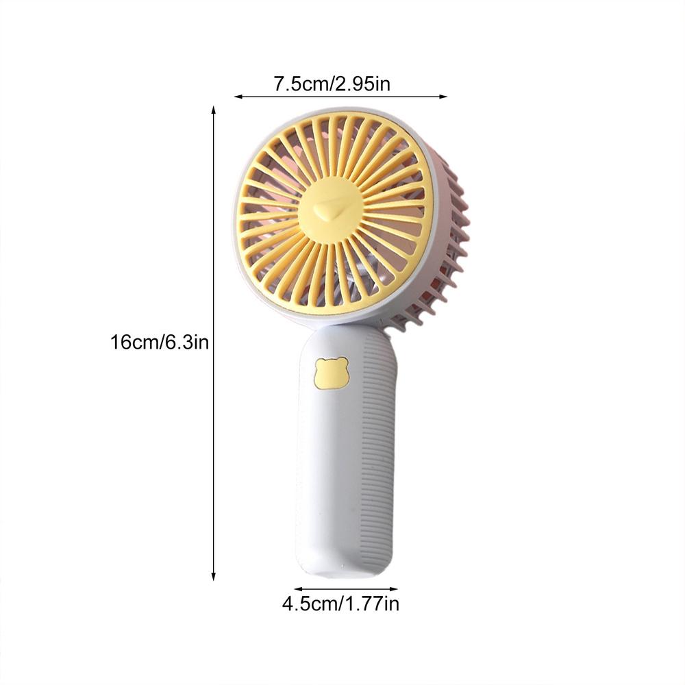 Portable Handheld Fan USB Charging Hand Fan For Cooling Compact And Powerful Portable Fan For Summer Camping & Travel