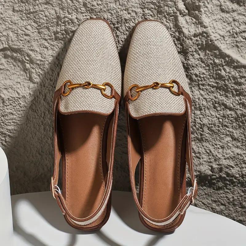 Fashion New Women Platform Sandals Flat Anti-slip Closed Toe Metal Shoes Women Outdoor Round Toe Wedge Sandals Women Sandalias De Mujer