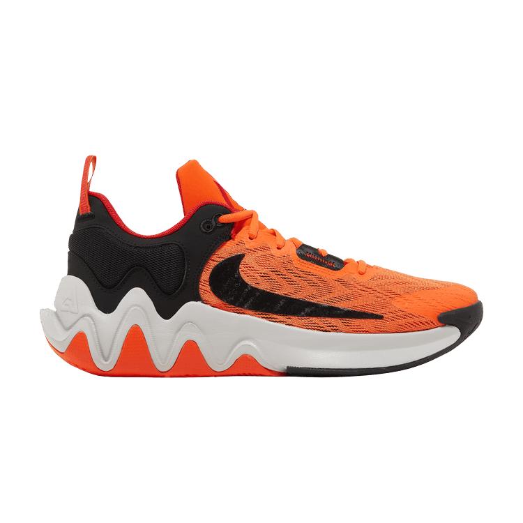 

Nike Giannis Immortality 2 Safety Orange Black Unisex Sneakers Grey-Fog University-Red DM0825-800