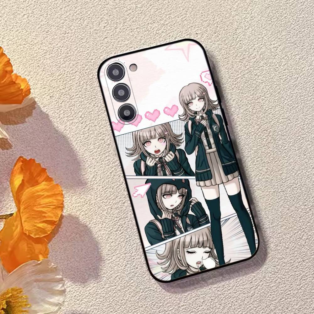 Danganronpa C-Chiaki Nanami Phone Case For Samsung Galaxy A73,A72,A71,A70,A53,A52,A51,Soft Silicone Black Cover