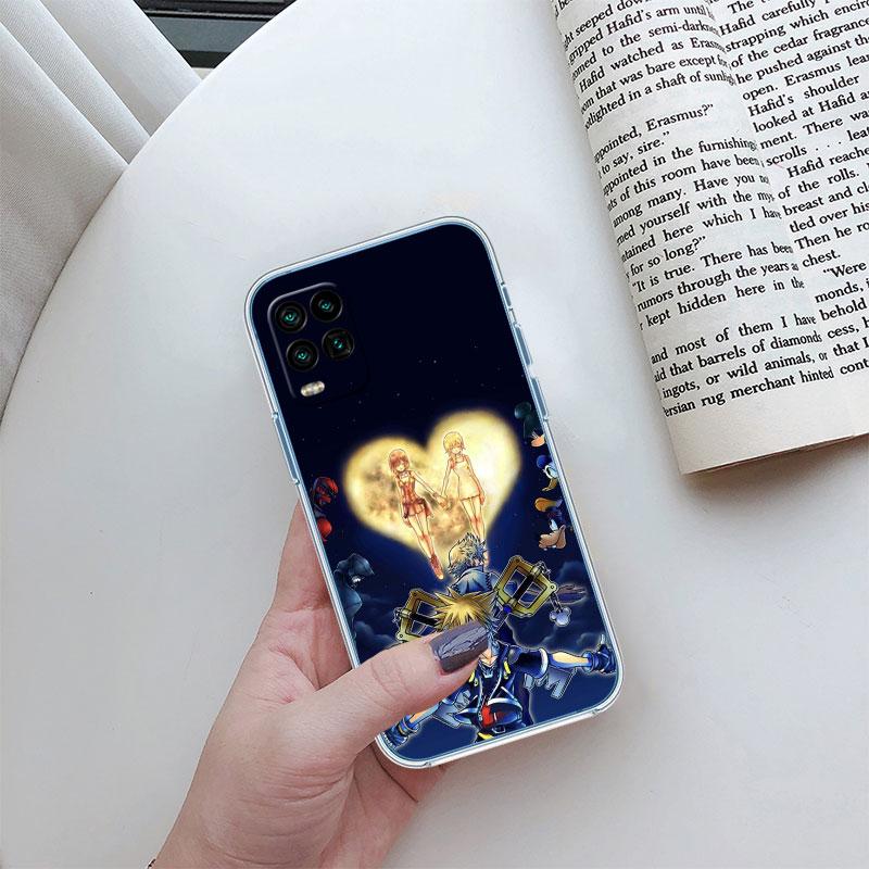 Kingdom Hearts Transparent Phone Case for Motorola Moto G7 G8 G9 G84 G85 G73 G24 G15 Z2 Play Power Plus