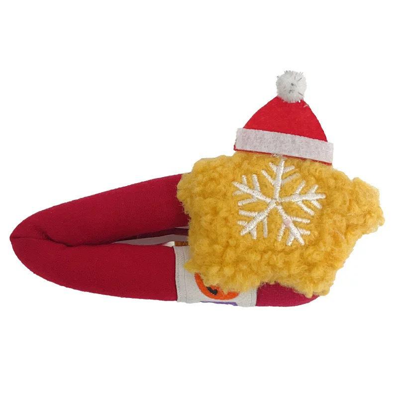 Christmas Thickened Plush BB Hair Clip for Women - Cute, Large, Decorative Accessories