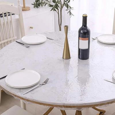 10 pezzi tovaglia rotonda trasparente impermeabile antiolio tovaglia protettiva tovaglia da pranzo tovaglia da casa