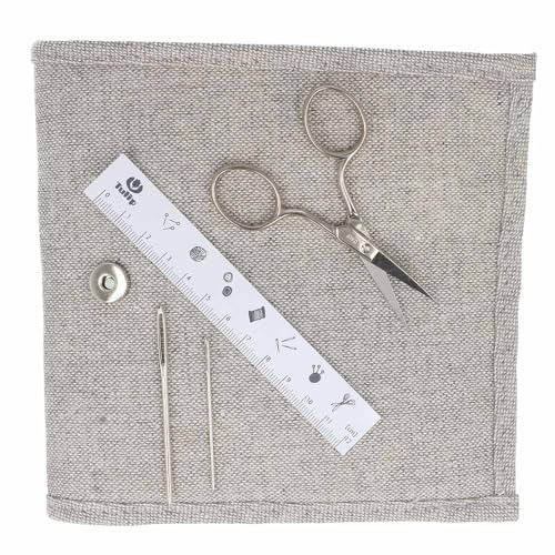 Tulip ETIMO Patterned Crochet Hook Set, Royal Silver TES-001