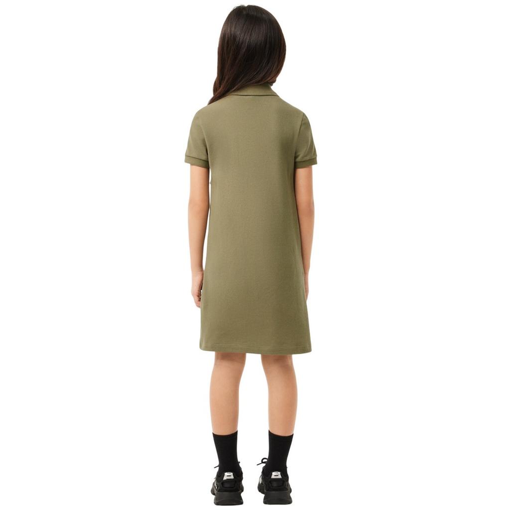 Lacoste Girls Piqué Polo Shirt Dress