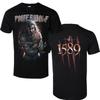 Powerwolf Chaos Crest Printed Tshirt Power Metal Band Style Daily Tshirt Suitable For Both Unisex And Unisex