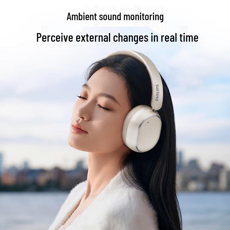 Philips TAH6519 Wireless Noise-Cancelling Over-Ear Headphones