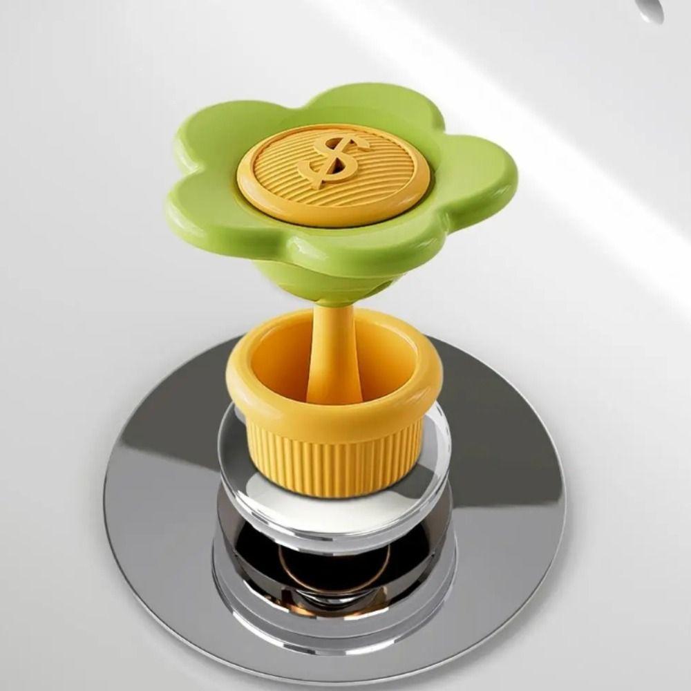 Flower Shape Toilet Flusher Top Push Button Flush Assist Tool Toilet Button Pushers Home Use