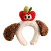 Fashionable Fruit Headwear Lightweight Plush Fabric Hair Band Props For Outdoor Activity And Daily Styling Tool