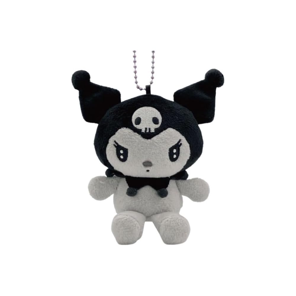 Nakajima Corporation My Melody Kuromi Mascot Collection Black Plush Toy H11xW10xD5cm