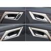 4P Matte Silver Inner Door Handle Lock Frame Trim For Lexus RX350 450h 2016-2019
