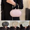Luxury Shell Design Chain Crossbody Bag Bright Elegant Women Clutch Handbags for Wedding/Party/Banquet