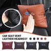 For 1/2PCS Car Styling Leather Headrest Neck Support Neck Pillow Seat Accessories Mk2 Mk3 Ranger Mondeo Mk4 S-MAX Kuga