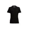 Moncler FW22 Round Neck Pullover Letter Print Short Sleeve T-Shirt Women tops Black 8C00015829ET999