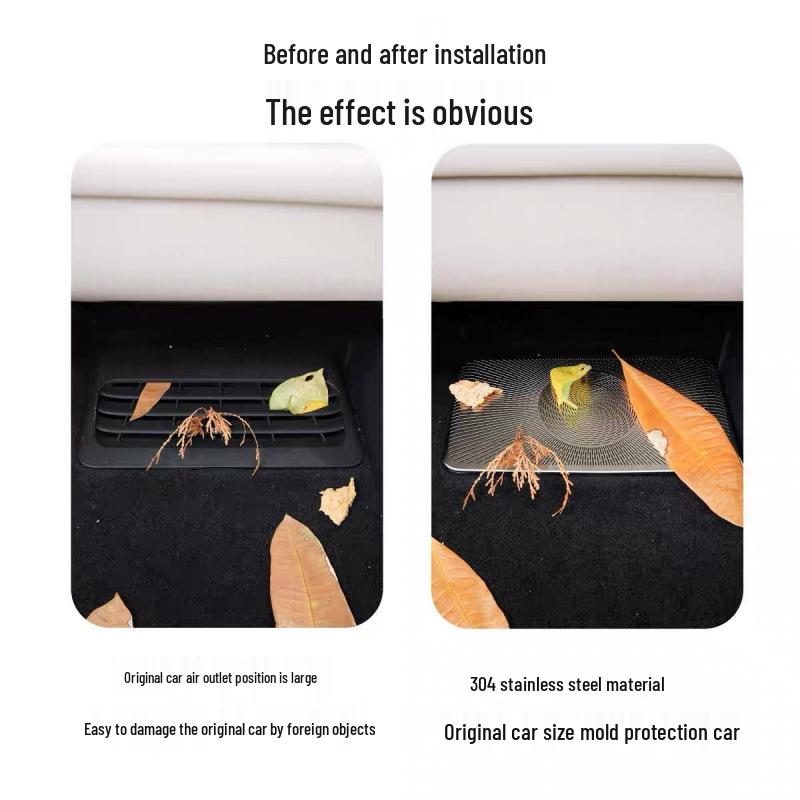 Zhiji R7 Under-Seat Air Vent Dust Cover - Car Interior Accessory
