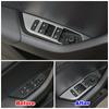 For Skoda Karoq 2017-2024 Car Interior Door Armrest Window Lift Switch Button Panel Cover Stainless Steel Trim Modify Sticker
