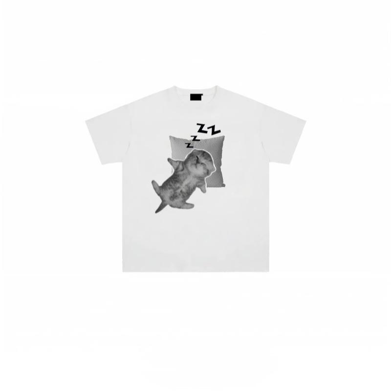 Zazomde Couple Matching Outfit Tshirt Unisex And Unisex Loose Oversized Crew Neck Summer Daily Casual Short Sleeve Tops Summer