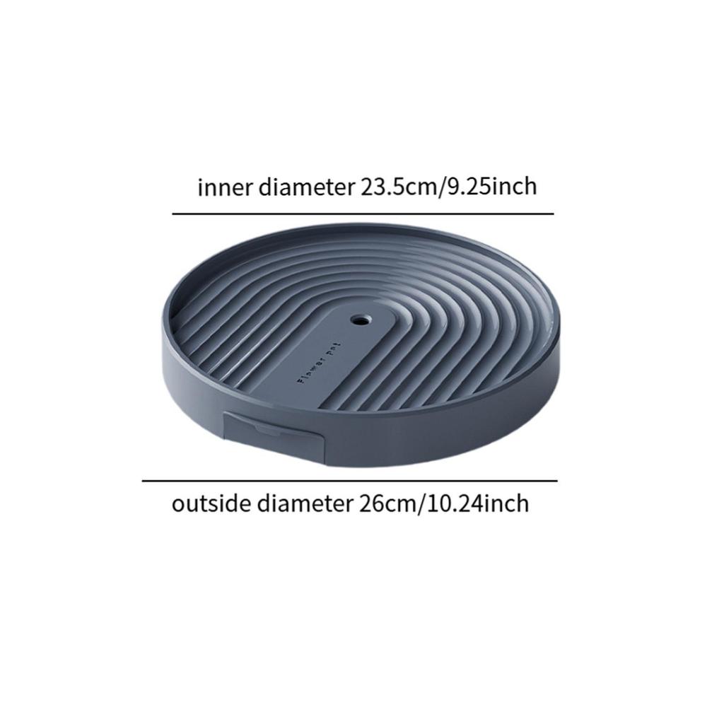 Plant Caddy with 4 Invisible Casters Plant Dolly for Yard Living Room Garden