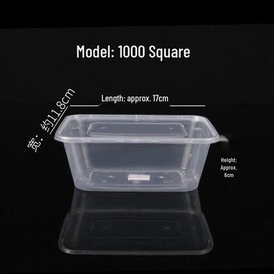 Disposable Plastic Food Containers with Lids