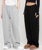 CHAMBROS [2Pack] Point Logo Pintuck Wide Sweatpants (Type B)