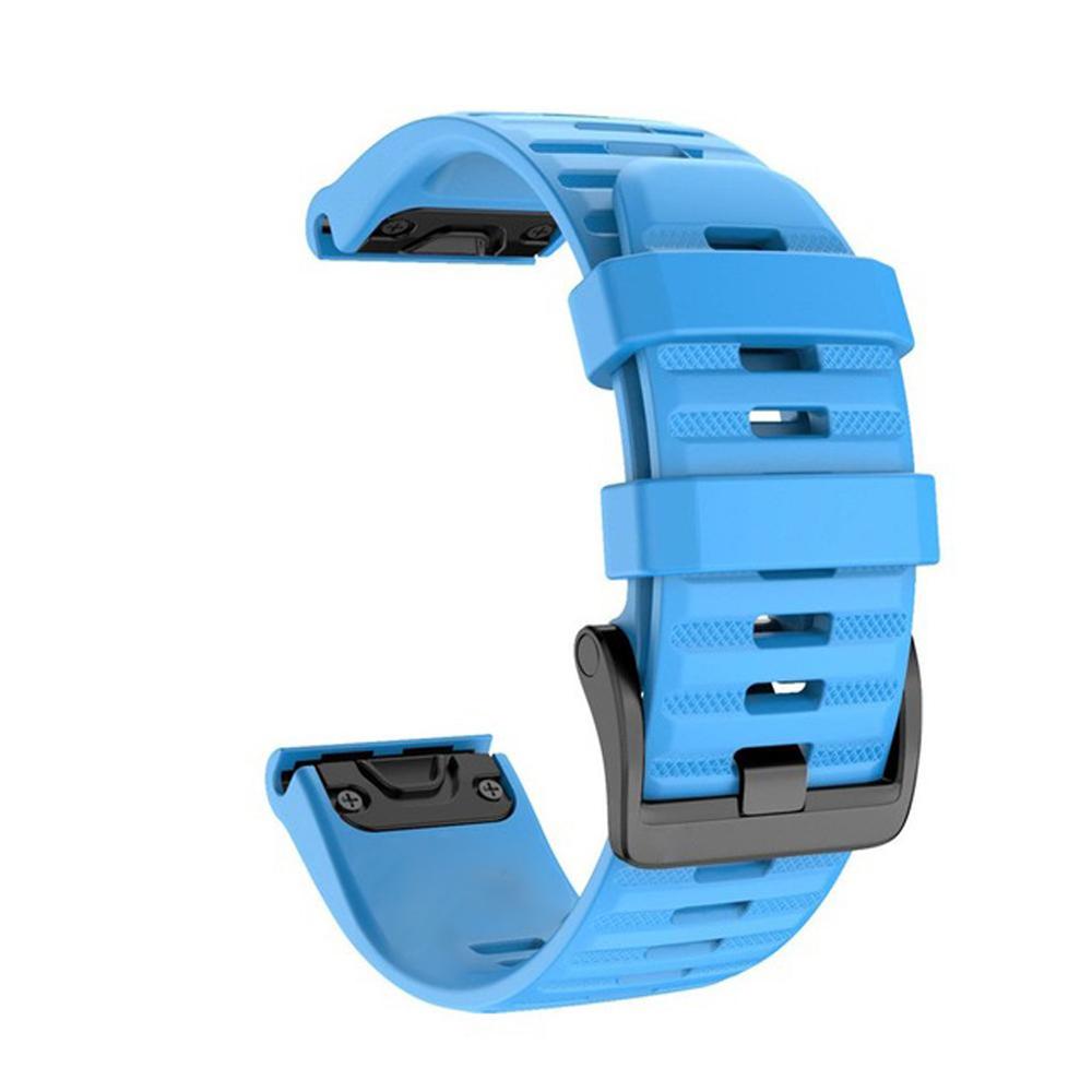 Sports Replacement Straps for Garmin Fenix 8 51mm 47mm 43mm/Fenix 7X 7 7S Pro/Fenix 6X 6 6S Pro 5S 5 5X QuickFit Silicone Band