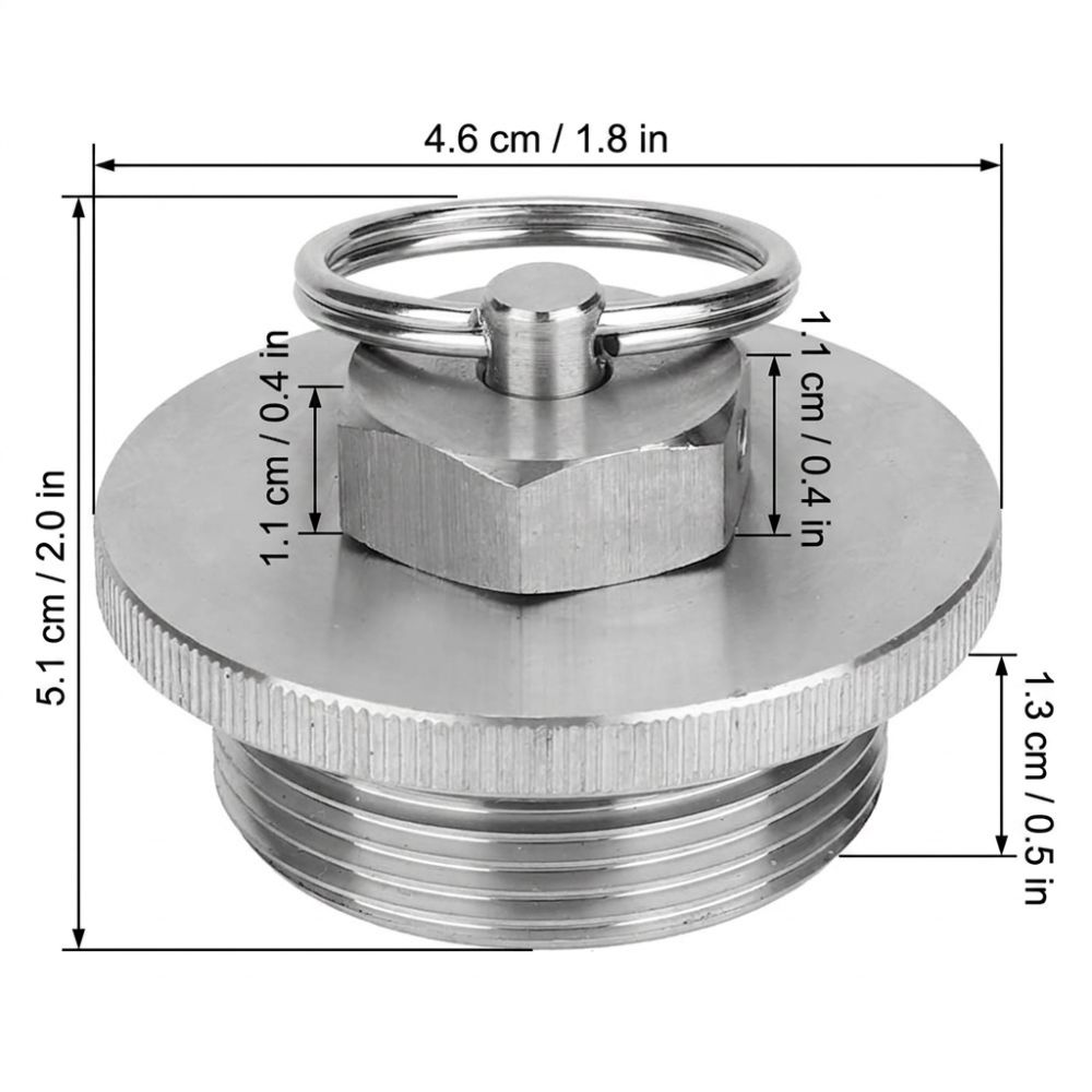 Mini Mini Keg Lid For 2L 3.6L Keg Homebrew Accessory Pressure Relief Valve Lid Beer Brewing System