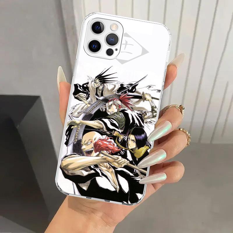Bleach Zaraki Kenpachi Phone Case for Iphone 17 Air 16 15 Plus 14 13 Mini 12 11 Pro Max 16E 7 8 SE 2020 Soft Funda Print Shell 1