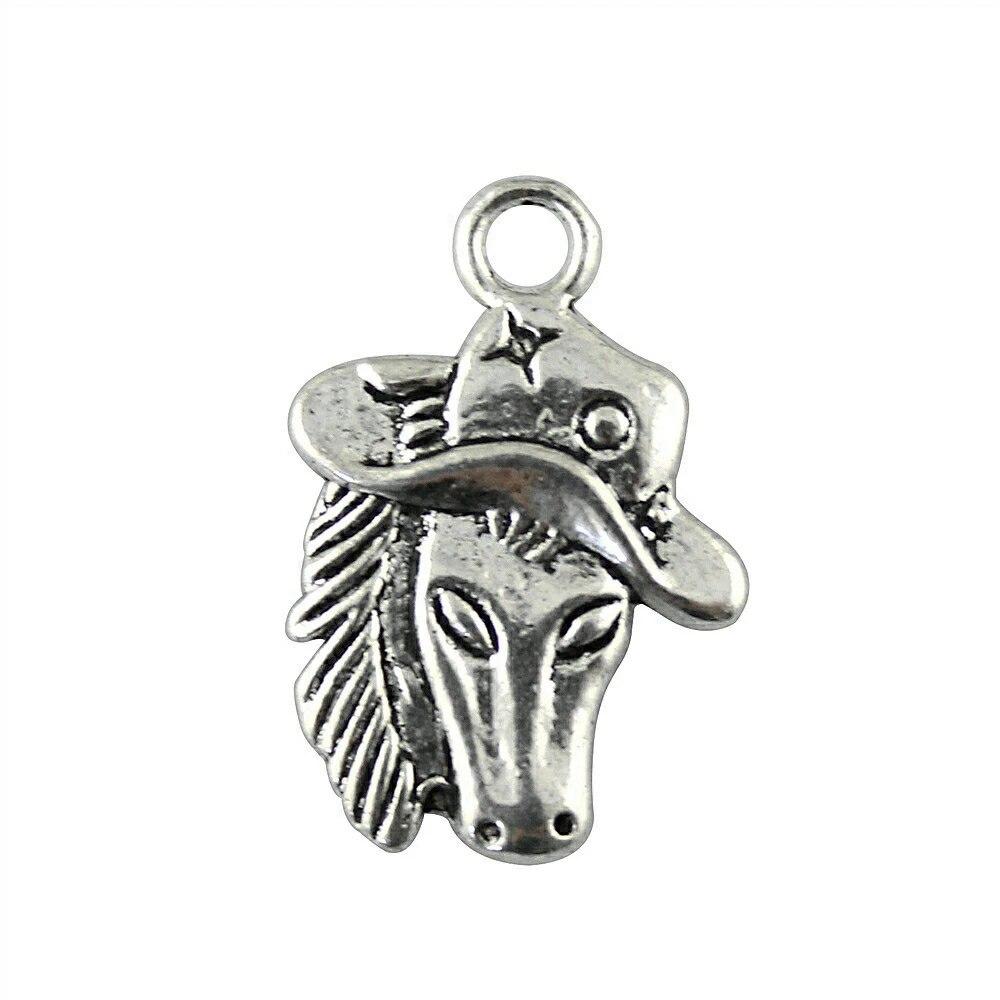 Horse Charms Couple Pendants Items Accessories For Jewelry
