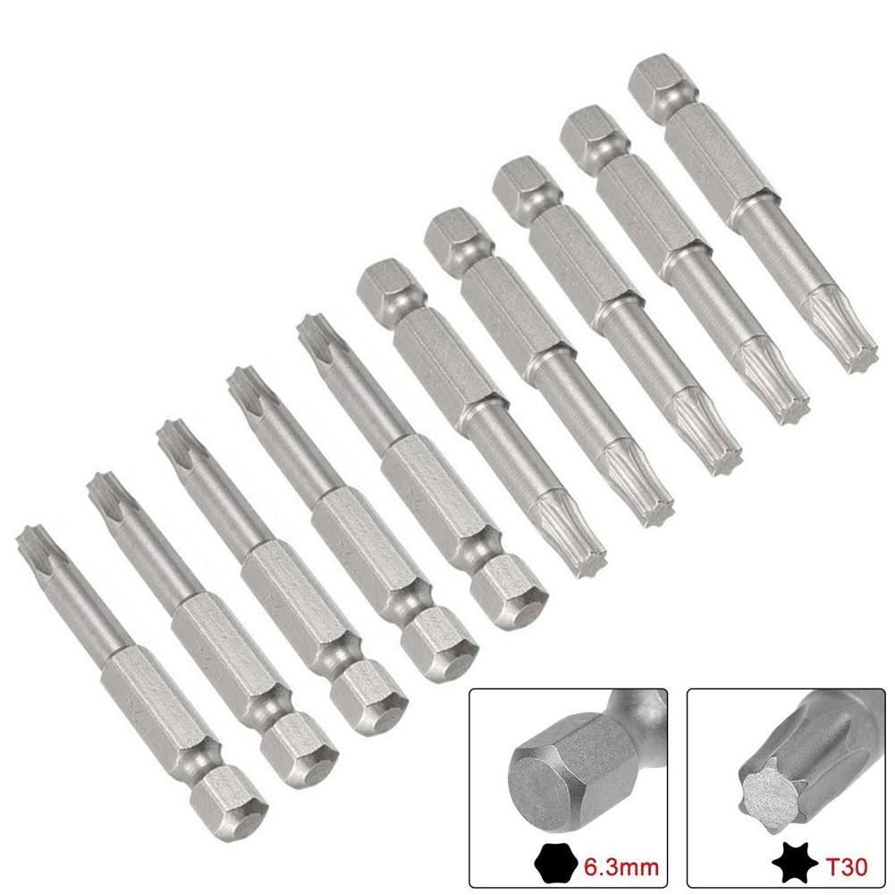 Șurubelniță lungă Bit de șurubelniță MagneticTorx 10 buc