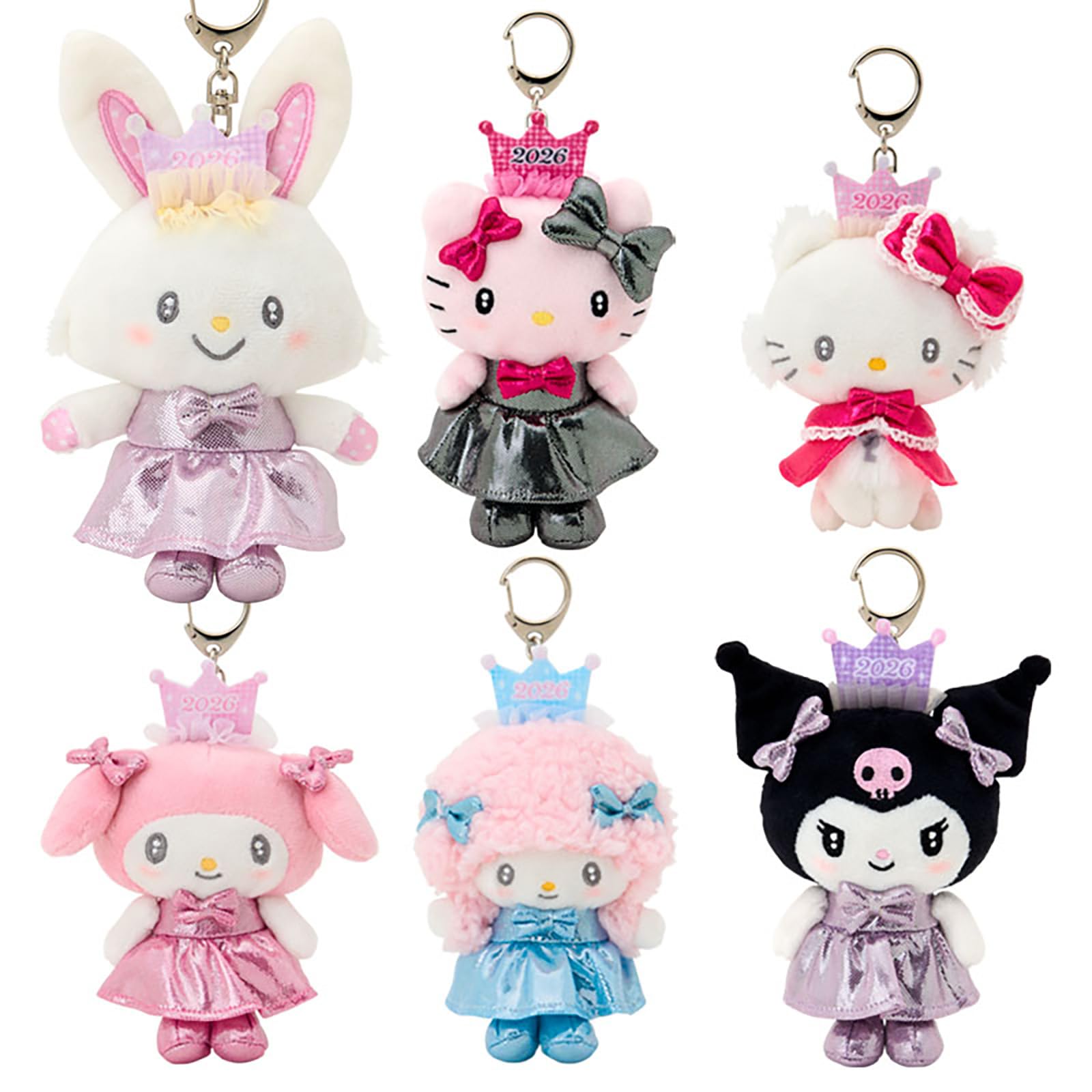 Sanrio Secret Mascot Holder 2026B Sanrio Characters with Snap Ages 6 and 602523 Hook, Up,