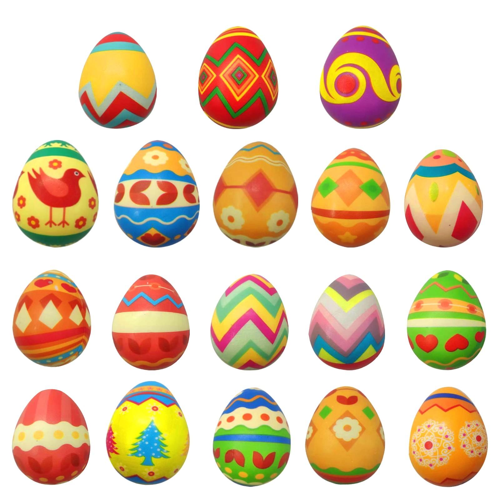 

Декомпрессионные игрушки с медленным переплетом, пасхальное яйцо, набор декомпрессионных игрушек, 18 шт.