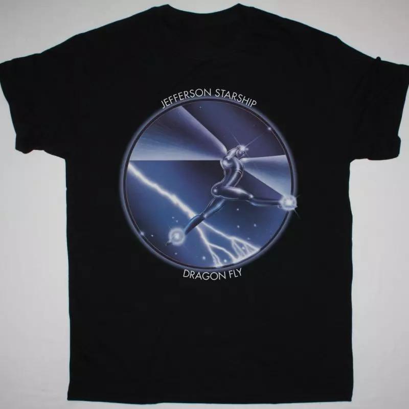JEFFERSON STARSHIP DRAGON FLY Albums T Shirt Full Size S-5XL S разноцветный