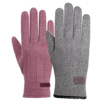 New Korean-Style Velvet Gloves: Cute, Windproof, and Warm for Outdoor Sports (Men's & Women's)