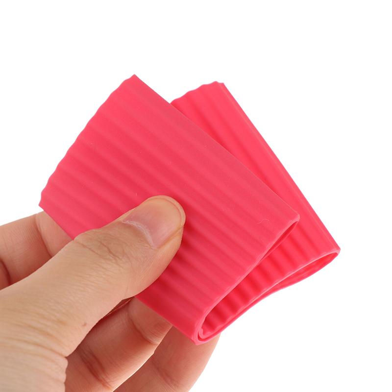 Silicone Anti Scalding Anti Slip Coffee Cup Cover Universal Tapered Thread Cup Sleeve Mug Ceramic Glass Cup Cover