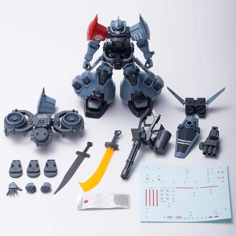 

Gravitation Hg Blue Edition Lh001 Gouf Flight Type Limited Action Figures Assembly Model Plastic Toy Boy Gift Collectible 1/144 Poseable Articulated