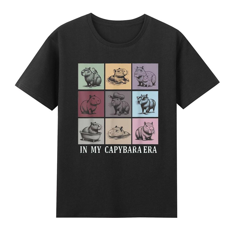 In My Capybara Era Funny Capybaras Animal Lover Gift Humor Quote Unisexs Tshirt S