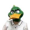 The duck flies forward Duck mask animal flying duck mic cos Performance Ball Latex Headgear Halloween Costume