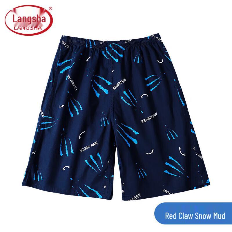 Langsheng Men s Casual Cotton Lounge Shorts 175/100