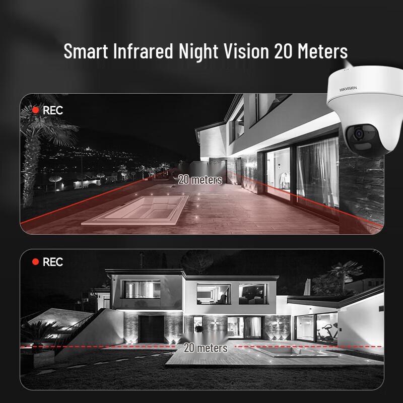 

Hikvision 4MP Indoor/Outdoor IR Dome IP Camera with Audio Recording