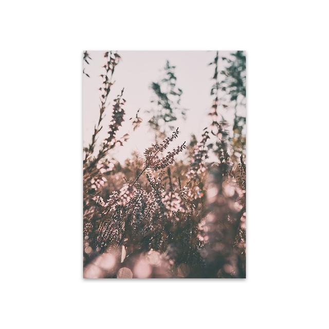 Krajina Plátno Malba Plakáty pro Design Domova Stromy Dobytek Nástěnné Umělecké Tisky pro Ložnici Obrázek Na Loft Bezrámový Dekor Pokoje Bez Rámu