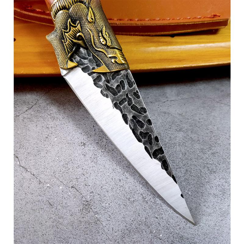 Ručně kovaný kuchyňský nůž Kuchařský nůž Sashimi Nože Sekáček na maso Krájení Řeznický nůž Nůž na ovoce Nástroje na vaření