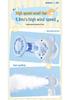 USB Rechargeable Mini Silent Cartoon Handheld Fan for Children - Portable Desktop Electric Toy Fan
