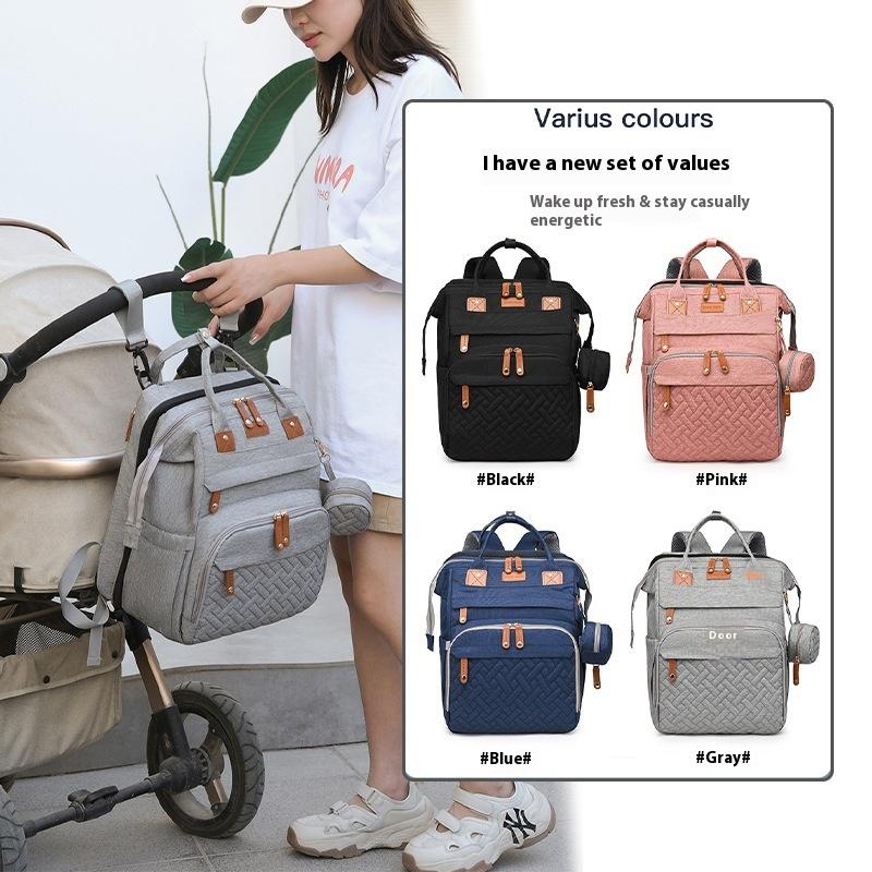 New Mommy Bag Hot Sale Maternal and Infant Bag Large Capacity Backpack Lightweight Going Out Baby Diaper Bag Mom Bag