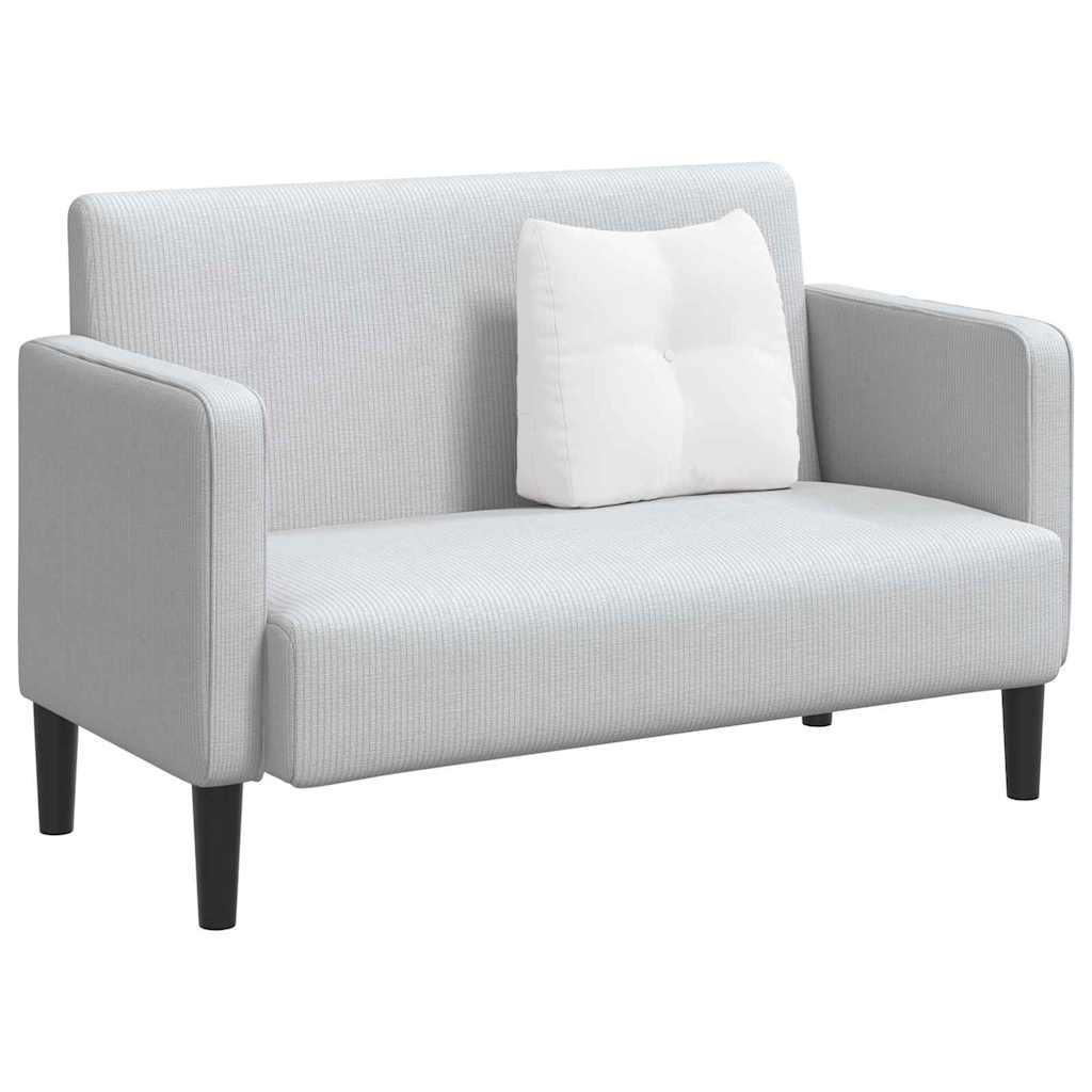 Back Cushion White 45 x 24 x 50 cm Fabric