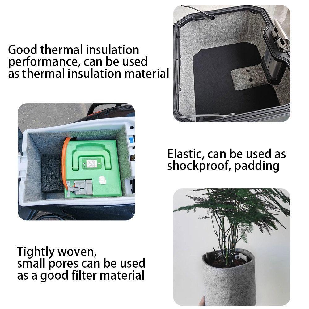 30x100cm/50X100cm Car Felt Cloth Self-adhesive Carpet Anti-noise Felt Auto Detailing