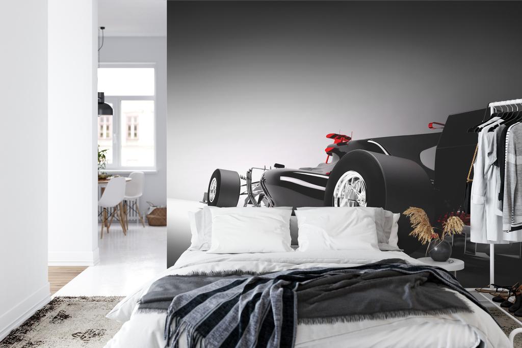 Photomural F1 Car From The Back Washable Fleece 368x254