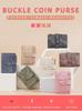 Portefeuille Mini Chic pour Femme - Porte-cartes Élégant pour Étudiants